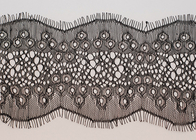 Etek Dekoratif Kahverengi Kirpik Kirpik Dalga Dantel Trim Kumaş Kadınlar için