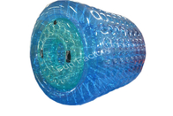PVC 1.8m Zorb Su Topu Dayanıklı, Blue Water Roller Özelleştirilmiş