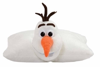 Kişiselleştirilmiş Disney Dondurulmuş Olaf Minderi ve Yastıklar Beyaz 18 inç