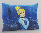 Cute Blue Disney Cinderella Peluş Yastıklar ve Çocuklar İçin Yastıklar
