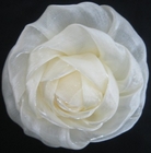 Düğün giysi için iğne ile 3D yapay şifon Yapay Çiçek Korsaj