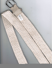 Kadınlar için özel Pamuk örgü moda kumaş kemerler, 3 - 5 cm genişlik beyaz kemer