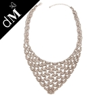 Antik moda tasarım gümüş metal el işi kolye 2013 (JNL0137)