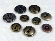 Moda Çinko Alaşım Metal özel Snap düğme Logo ile ceket için