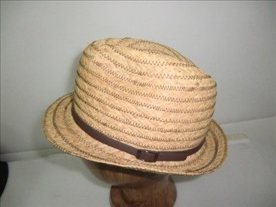 Beach Raffia Örgülü Şapkalı Deri Kemerli, Yaz Kadınları Hasır Şapkalar Zigzag Dikişli