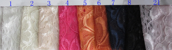 Gelinlik Için yeni Moda Spandex Elastik Dantel Kumaş, Lingerie CY-DN0006