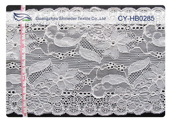 Suda Çözünür Elastik Dantel Kumaş, Gerilebilir Dantel Trim SGS CY-HB0285