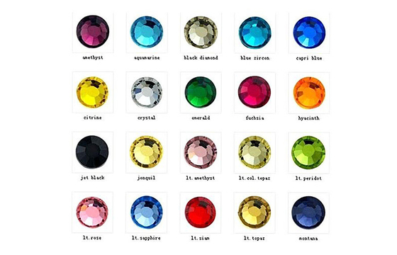 Crystal Bling Rhinestone aksesuarları Flatback çıkartma Nail taşlar giysiler
