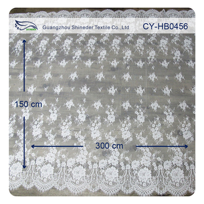 Düğün Çiçek Kirpik Dantel Trim, Kirpik Dantel Kumaş Toptan UL Test