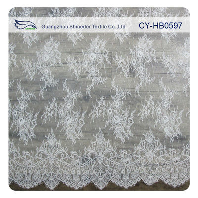 Moda naylon streç kirpik karıştırdı dantel Trim / işlemeli dantel kumaş