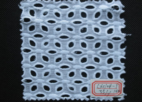 İşlemeli Kuşgözü Dantel Trim için Gelinlik, Gerilebilir Çevre Dostu CY-CX0104-1