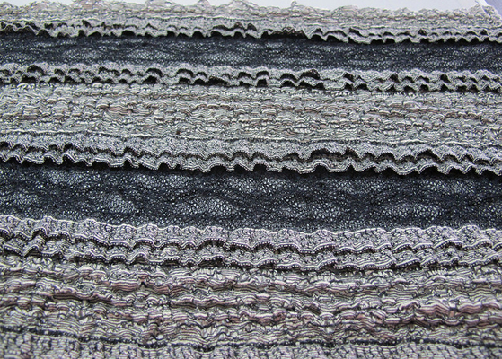 Çok katmanlı Gelin Stretch Dantel Trim Kumaş Çevre Dostu 50 &#39;- 52&#39; &#39;CY-LW0182