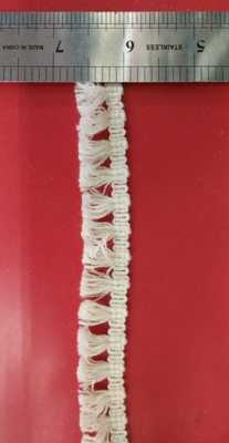 Seyrek Kısa Fringe Dekoratif Dantel Trim, Vintage Dantel Trim