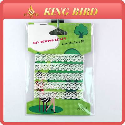 DIY Dantel Kesme Dantel Şerit Trim Dekorasyon Pamuk DIY Kroşe