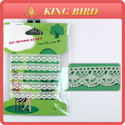 DIY Dantel Kesme Dantel Şerit Trim Dekorasyon Pamuk DIY Kroşe