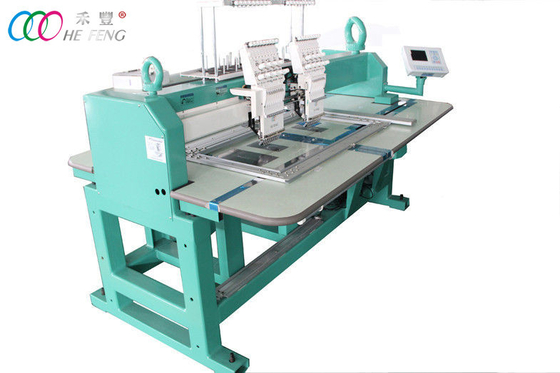 servo motor düz iki kafa çok iğne nakış makinesi / makine