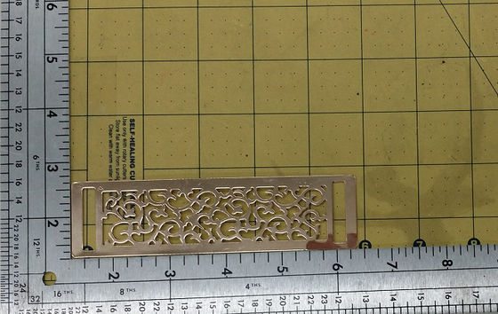 Konfeksiyon ve kemer metal çubuk metal Düz dekoratif desen Döşeme