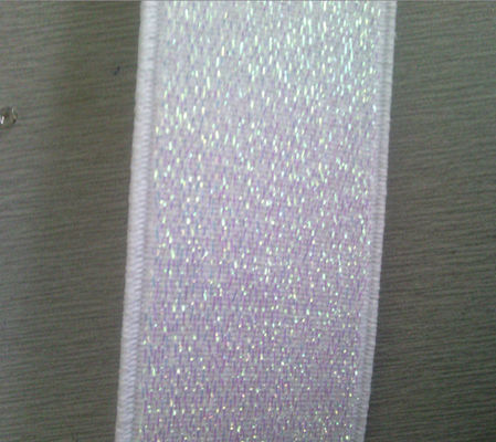 Giyim ve kemer 3.2cm için reflektif naylon Dokuma Elastik dokuma