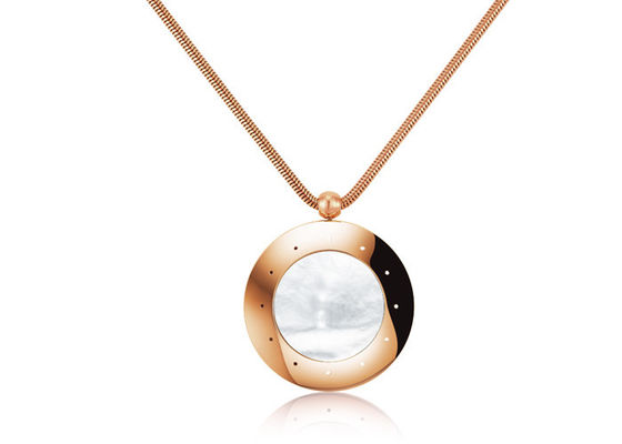 Rose-Gold Bayan Bluetooth Akıllı Kolye Hacim Ölçer Pil