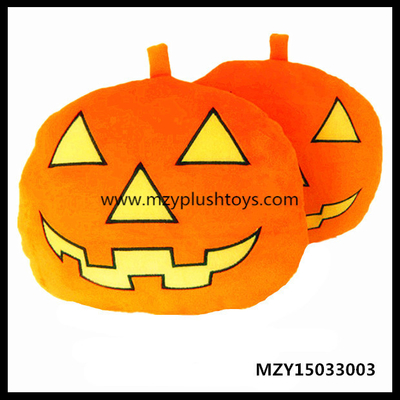 35cm Stok Peluş Halloween Hediyeler Peluş Yastıklar Peluş Yastık için Balkabağı Oyuncak Dolması
